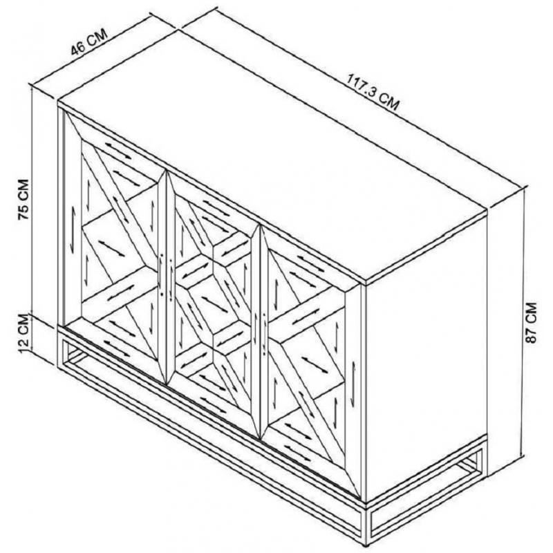Nordland Small Sideboard